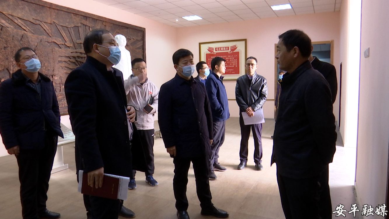 安平县长曹向东到南王庄镇调研