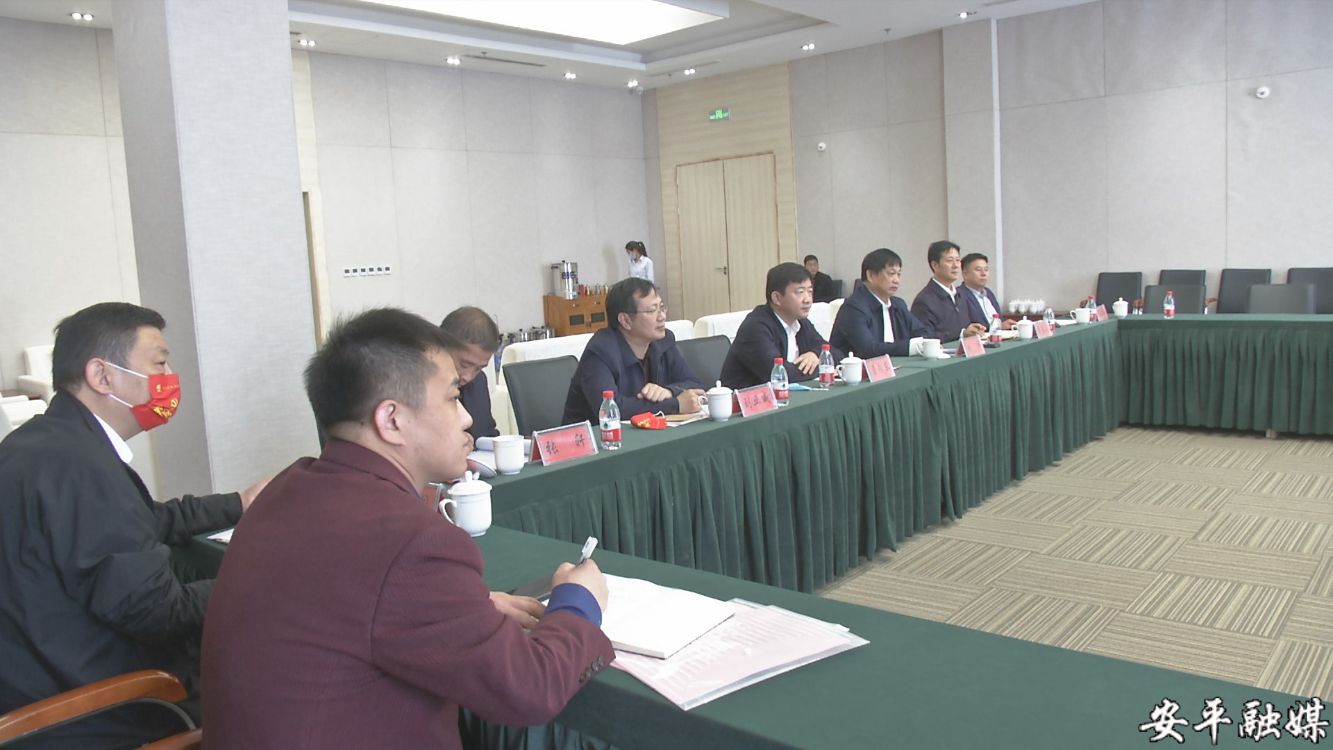 衡水市人大常委会副主任范庆法来安平县调研