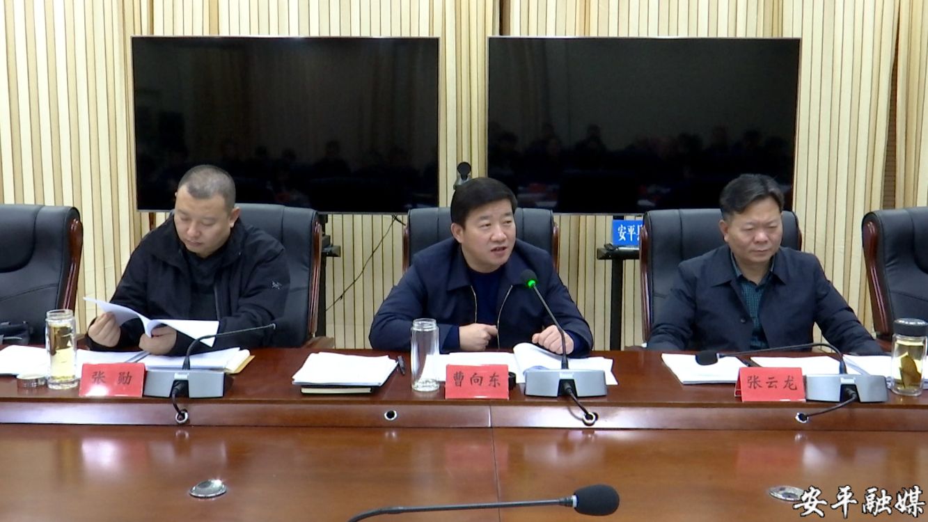 安平县2020年第十六次政府常务会研究了这些事
