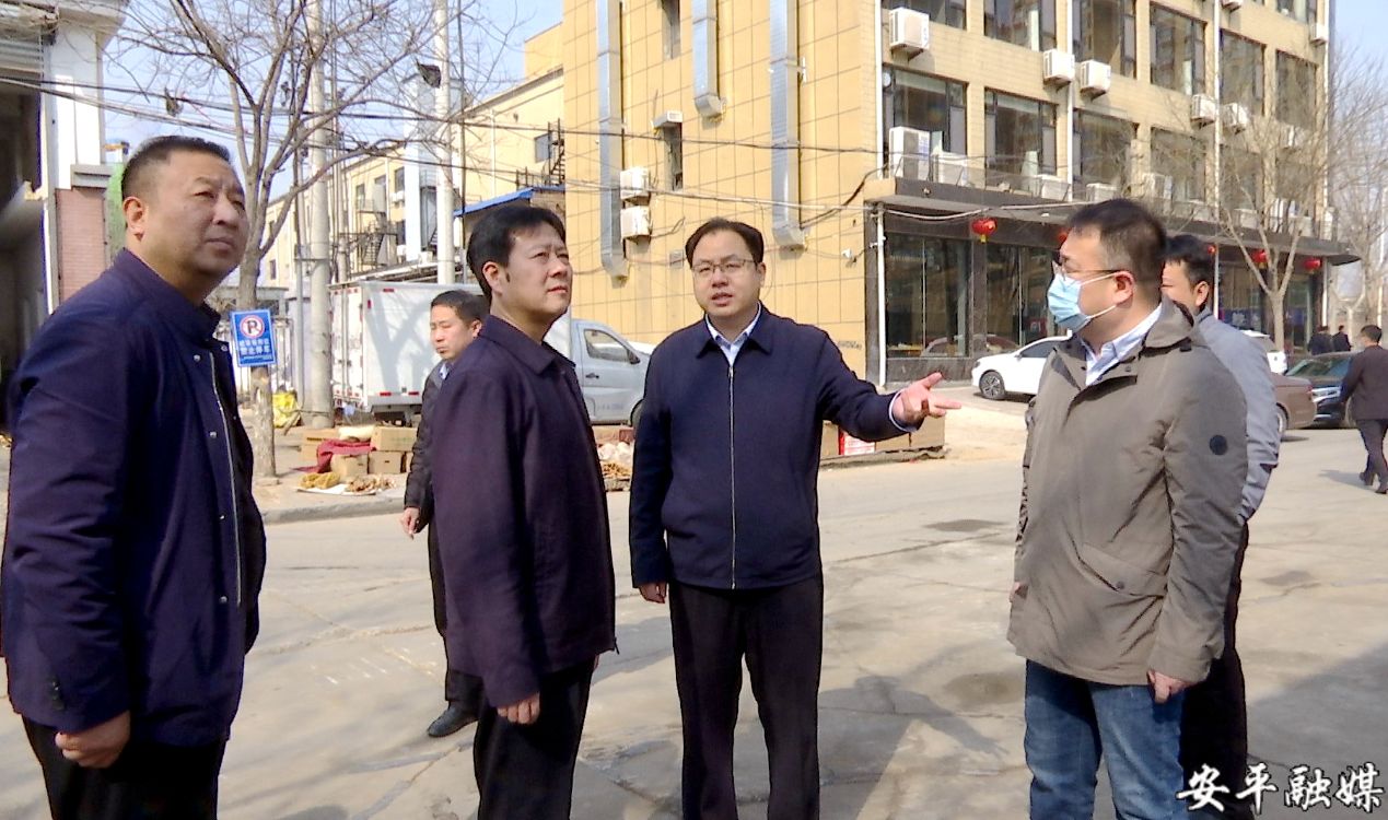 赵东钊一行先后到泰泽石榴园,丽景名都,五洲科技城等